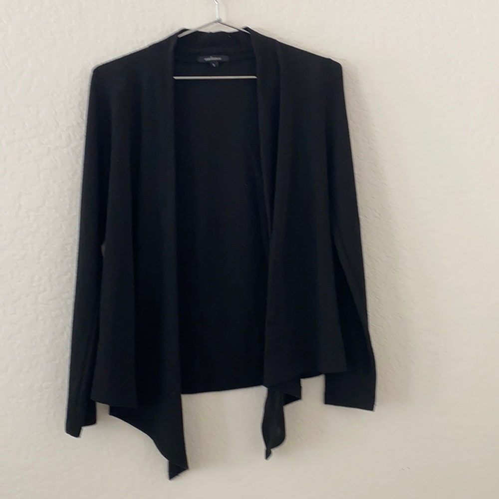Black Open Cardigan small